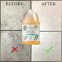 Brittanies Pure Organic Castile Lemongrass Liquid Olive Soap Refill 1 Gallon Made With Natural Luxurious Oils Vegan Glute