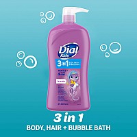 Dial Kids 3In1 Bodyhairbubble Bath Lavender Scent 32 Fl Oz