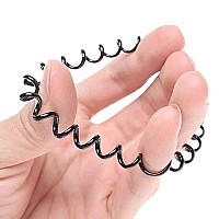 Zborh Spiral Hair Ties 9Pcs Traceless Hair Ring Coil Hair Ties Phone Cord Hair Ties Hair Coils Women Ponytail Holder Elasti