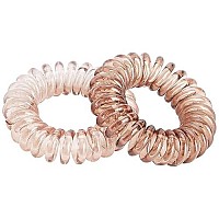 Zborh Spiral Hair Ties 9Pcs Traceless Hair Ring Coil Hair Ties Phone Cord Hair Ties Hair Coils Women Ponytail Holder Elasti