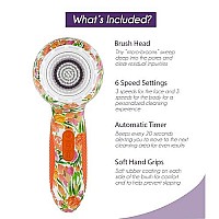 Michael Todd Beauty Soniclear Elite Facial Cleansing Brush System 6Speeds Face Cleansing Brush Exfoliating Body Scrub