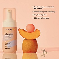 Evereden Kids Face Wash Cool Peach 34 Fl Oz Plant Based And Natural Kids Skin Care Nontoxic And Organic Ingredients M