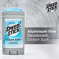 Speed Stick Mens Deodorant Ocean Surf 3 Ounce 4 Pack Packaging May Vary