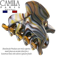 Camila Paris Cp3067 French Hair Clip For Women Handmade Onyx Small Girls Hair Claw Clips Jaw Durable Styling Hair Accessori