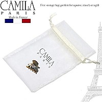 Camila Paris Cp3067 French Hair Clip For Women Handmade Onyx Small Girls Hair Claw Clips Jaw Durable Styling Hair Accessori