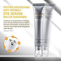 Miescher Eye Peptide Serum Eye Massage Roller Nourishing Relieve Loose Eye Bags Dark Circles Eye Skin Care Under Eye Cream For F