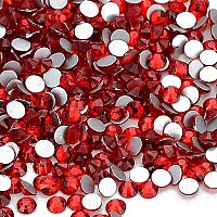 Towenm 1000 Pieces Flatback Crystal Rhinestones Ss16 4Mm Glass Flat Back Crystals For Craft Clothes Nail Face Art Non Hotfix F