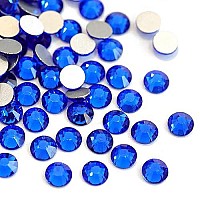 Towenm 3000 Pieces Glass Flatback Rhinestones Ss6 2Mm Flat Back Rhinestone Crystals For Nail Art Face Craft Non Hotfix Flatbac