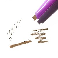 Kosas Brow Pop Longwear Eyebrow Makeup Dualsided Defining Pencil With Castor Oil For Soft Natural Look Of Real Hair Taupe