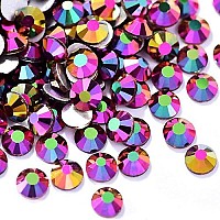 Towenm 3000 Pieces Flatback Rhinestones For Nails 2Mm Glue Fix Glass Flat Back Crystals For Nail Art Face Craft Non Hotfix Fl