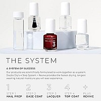 Dazzle Dry Mini Kit 4 Step System Red Hot Chili A Bright And Orangey Red Full Coverage Cream 5 Piece Kit 5 Manicures