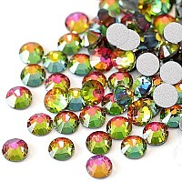 Towenm 3000 Pieces Flatback Rhinestones For Nails 2Mm Glue Fix Glass Flat Back Crystals For Nail Art Face Craft Non Hotfix Fl