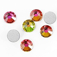 Towenm 3000 Pieces Flatback Rhinestones For Nails 2Mm Glue Fix Glass Flat Back Crystals For Nail Art Face Craft Non Hotfix Fl