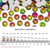 Towenm 3000 Pieces Flatback Rhinestones For Nails 2Mm Glue Fix Glass Flat Back Crystals For Nail Art Face Craft Non Hotfix Fl