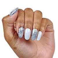 Color Street Blue Jean Baby Nail Polish Strips Pale Blue Denim Fdc285