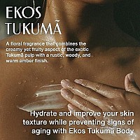 Natura Ekos Tukum Replenishing Body Lotion Vegan Skin Care Moisturize Improve Skin Texture Boost Hyaluronic Acid Bra