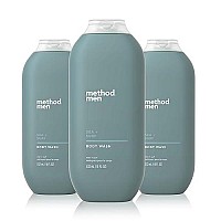 Method Men Body Wash Sea Surf Paraben And Phthalate Free 18 Fl Oz Pack Of 3Softening