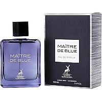 Maison Alhambra Maitre De Blue Eau De Parfum Spray For Men 34 Ounce