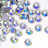 Towenm 720Pcs Glass Flatback Rhinestones Ss20 48Mm Flat Back Crystals For Craft Clothes Nail Face Art Non Hotfix Round Flatba