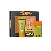 Curve Mens Cologne Gift Set 3 Pieces Include 25 Fl Oz Cologne 34 Fl Oz After Shave Balm And 17 Oz Deodorant Stick