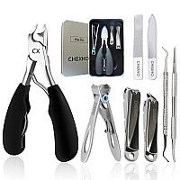 Toenail Clippers For Thick Nails Nail Clippers For Thick Large Nails Ingrown Toenails Podiatrist Toenail Clippers Kits For Ad