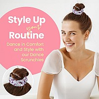 Girls Dance Scrunchie Premium Velvet Elastic Hair Accessories Ballet Slippers Gift For Dancers And Teens