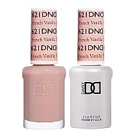 Dnd Gel Polish Set Beige Nude Collection Uvled Gel Polish And Air Dry Nail Lacquer Matching Chipfree Polish Duo 621 French