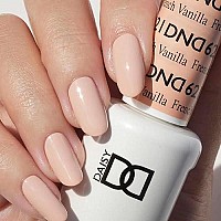 Dnd Gel Polish Set Beige Nude Collection Uvled Gel Polish And Air Dry Nail Lacquer Matching Chipfree Polish Duo 621 French