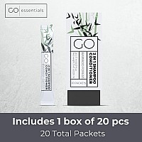 Go Essentials Travel Size Shampoo And Conditioner Set Of 20 2 In 1 Single Use Travel Shampoo And Conditioner Sulfate Free