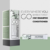 Go Essentials Travel Size Shampoo And Conditioner Set Of 20 2 In 1 Single Use Travel Shampoo And Conditioner Sulfate Free