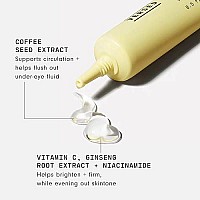 Versed Vacation Eyes Brightening Eye Gel Lightweight Cooling Gel For Puffy Eyes With Vitamin C Ginseng Root Extract And Niaci