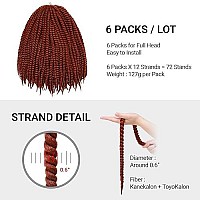 24 Inch 4 Packs Authentic Double Jumbo Senegalese Twist Crochet Braid Hair Havana Twist Crochet Hair Havana Mambo Twist Croche