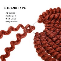 24 Inch 4 Packs Authentic Double Jumbo Senegalese Twist Crochet Braid Hair Havana Twist Crochet Hair Havana Mambo Twist Croche