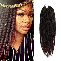 24 Inch 4 Packs Authentic Double Jumbo Senegalese Twist Crochet Braid Hair Havana Twist Crochet Hair Havana Mambo Twist Croche