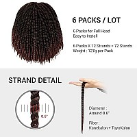 24 Inch 4 Packs Authentic Double Jumbo Senegalese Twist Crochet Braid Hair Havana Twist Crochet Hair Havana Mambo Twist Croche