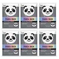 Epielle Panda Character Skincare Sheet Masks Animal Spa Mask For All Skin Types Spa Gifts For Women Spa Gift Birthday Pa