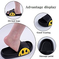 Uonesone Womens Slides Pillow Slippers Sandals For Men Unisex Non Slip Quick Dry Shower Shoes Indoor Outdoor Open Toe Spa Bath P