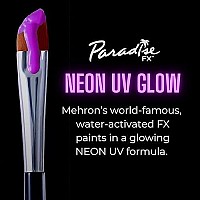 Mehron Makeup Paradise Makeup Aq Face Body Paint 14 Oz Martian Neon Greengreen Uv