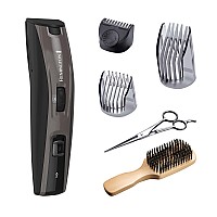 Remington The Beardsman Beard Trimmer For Men Ultimate Precision Full Beard Grooming Kit And Hair Clippers With 3 Adjustable C