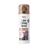 Red By Kiss Lace Tinting Spray Quick Dry Skin Tone Matching For Lace Wig Transferproof No Smudging Long Lasting Precisio