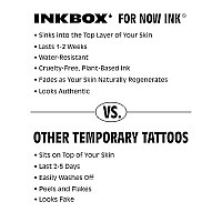 Inkbox Temporary Tattoos Semipermanent Tattoo One Premium Easy Long Lasting Waterresistant Temp Tattoo With For Now Ink L