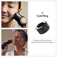 Theraface Pro Hot And Cold Rings Facial Therapy Care Device Attachment Kit To Improve Skin Radiance And Blood Flow And Reduce