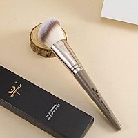 Anmor Contour Brush Premium Contour Blush Bronzer Face Makeup Brush Perfect For Cheek Forehead Jaw Nose Blending Deepening Con