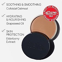 Saie Sun Melt Bronzer Buildable Creambalm Bronzer For Face Sculpting Cream Contour With Velvet Finish Medium Bronze 1 Oz