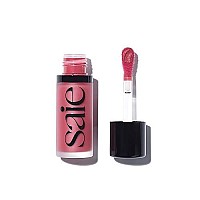 Saie Dew Blush Lightweight Liquid Blush With A Blendable Buildable Cream Finish Dewy Cheek Tint With Doe Foot Wand Makeup