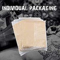 Cicitoywo 10 Pcs Blank Tattoo Skin Practice Fake Skin Double Sides 8X6In Tattooing Microblading Eyebrow Practice Skin Kit Tatto