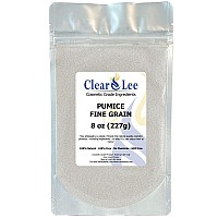 Clearlee Cosmetic Grade Pumice 100 Pure Natural Grainpowder Great For Skin Exfoliation In Diy Soaps Masks Scrubs For Fac