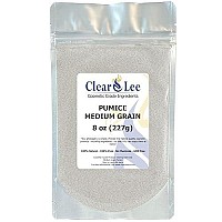 Clearlee Cosmetic Grade Pumice 100 Pure Natural Grainpowder Great For Skin Exfoliation In Diy Soaps Masks Scrubs For Fac