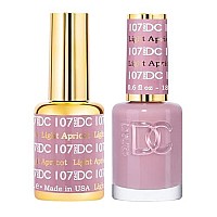 Dnd Dc Gel Polish Set Beige Nude Collection Uvled Gel Polish And Air Dry Nail Lacquer Matching Chipfree Polish Duo 107 Lig