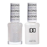 Dnd Gel Polish Set Multi Glitter Collection Uvled Gel Polish And Air Dry Nail Lacquer Matching Chipfree Polish Duo 443 Twi